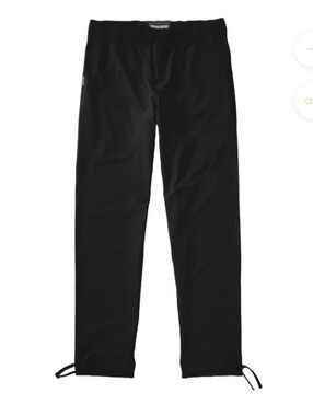 Coalatree Trailhead Adventure Pants Unisex Nylon Black    Size Large Regular